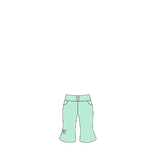 민트 롤업 7부 팬츠
